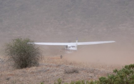 a-105 Samburu, Kenya
